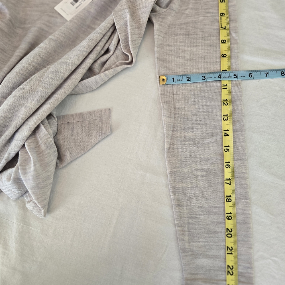 Eileen Fisher Soft Gray Knit Cardigan - Picture 12 of 14